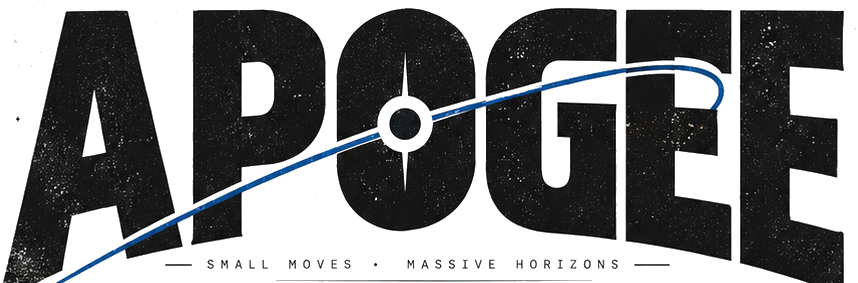 APOGEE — small moves, massive horizons